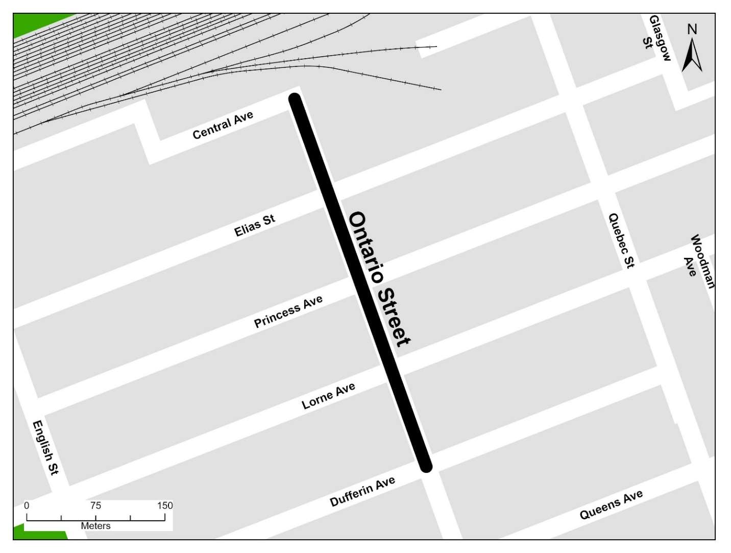 The City of London is planning to reconstruct Ontario Street in your area to replace aging