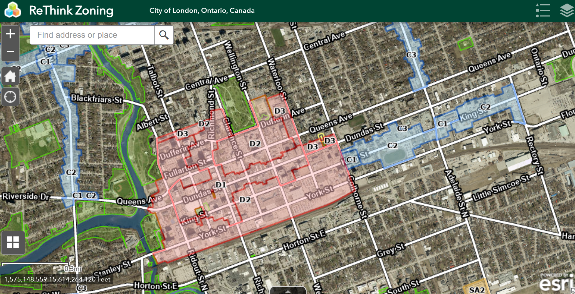 Image of ReThink Zoning CityMap