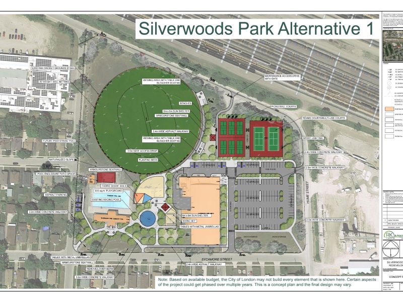 Silverwoods Park Alternative - Design Concept 1